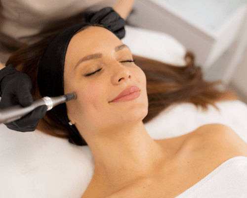 Serenity in the Mountains Hydrafacial treatment